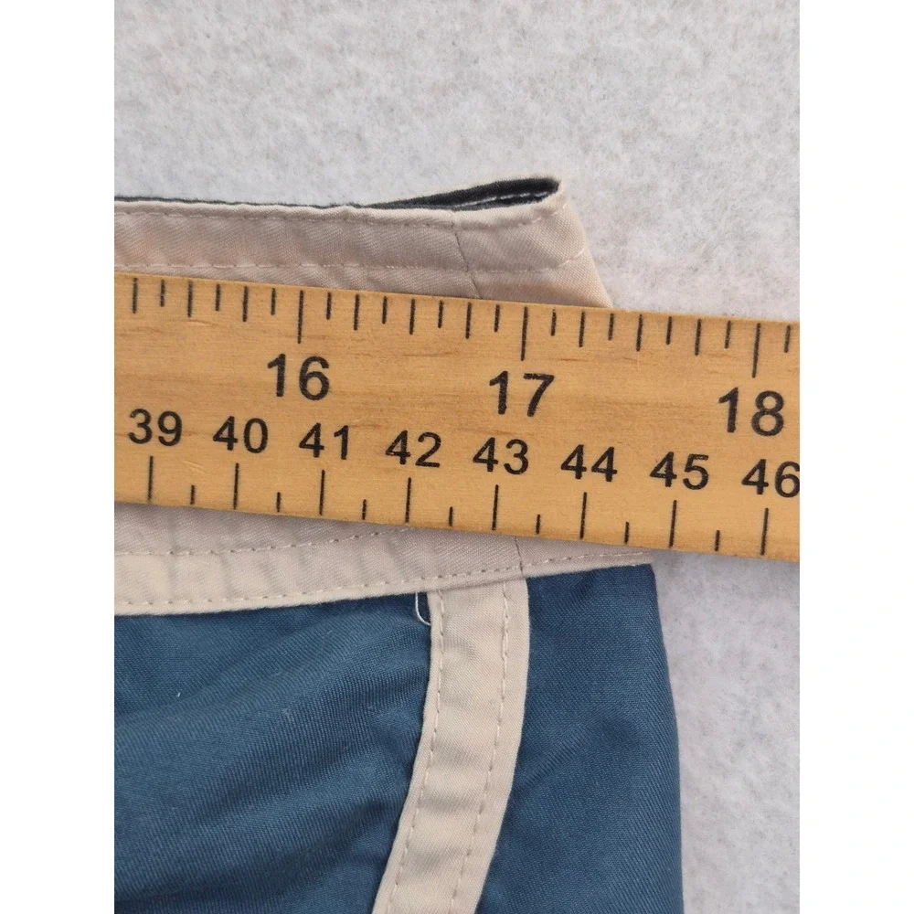 Howler Brothers Board Shorts Men's 36 Blue Cream Swim Trunks Surf Beach